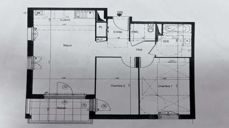 Ma-Cabane - Vente Appartement Moisselles, 62 m²