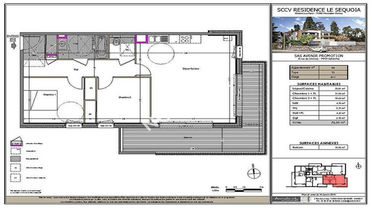 Ma-Cabane - Vente Appartement MONNETIER-MORNEX, 72 m²