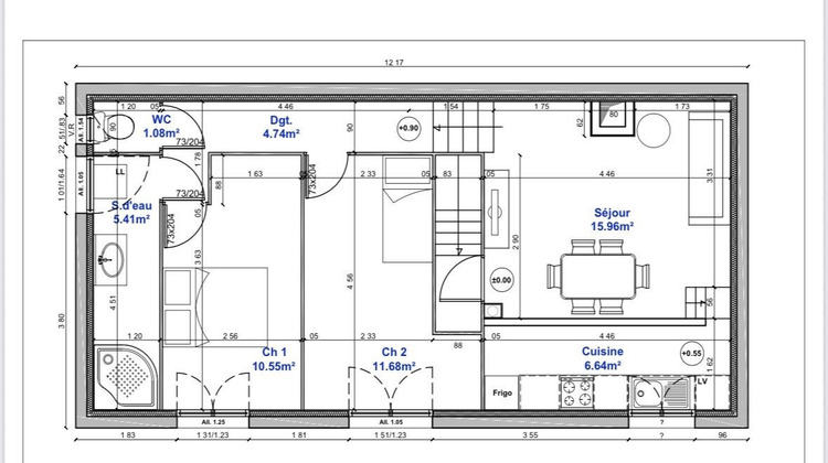 Ma-Cabane - Vente Appartement Monsempron-Libos, 56 m²