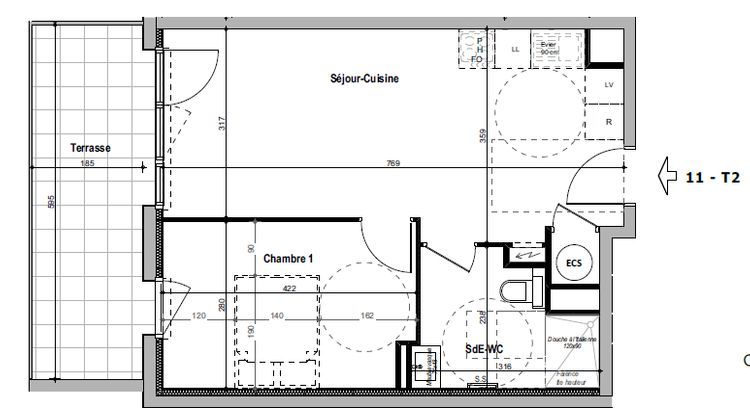 Ma-Cabane - Vente Appartement MONT-DE-MARSAN, 43 m²