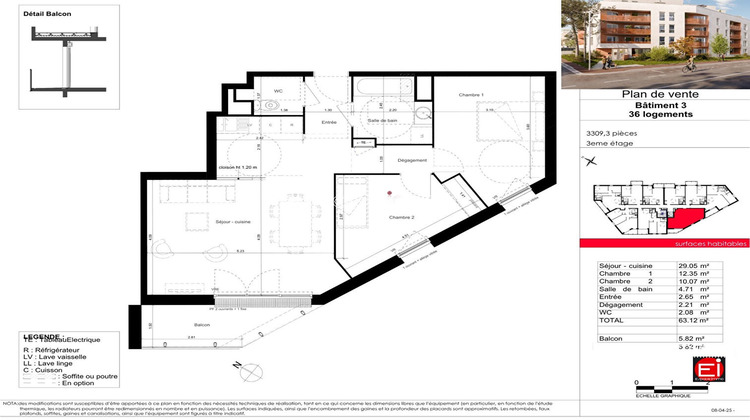 Ma-Cabane - Vente Appartement MONT-SAINT-AIGNAN, 63 m²