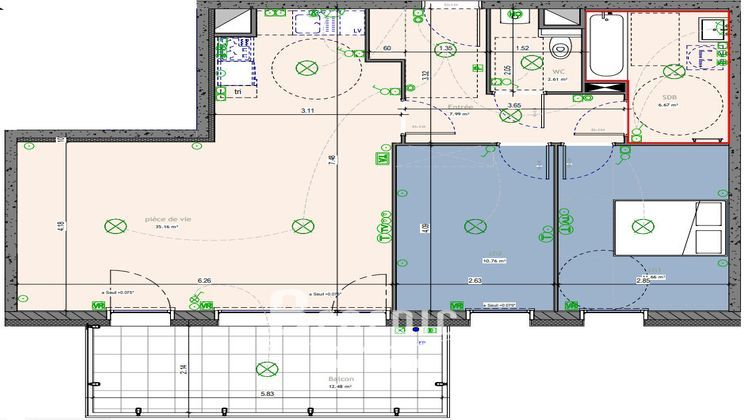 Ma-Cabane - Vente Appartement MONT-SAINT-MARTIN, 74 m²