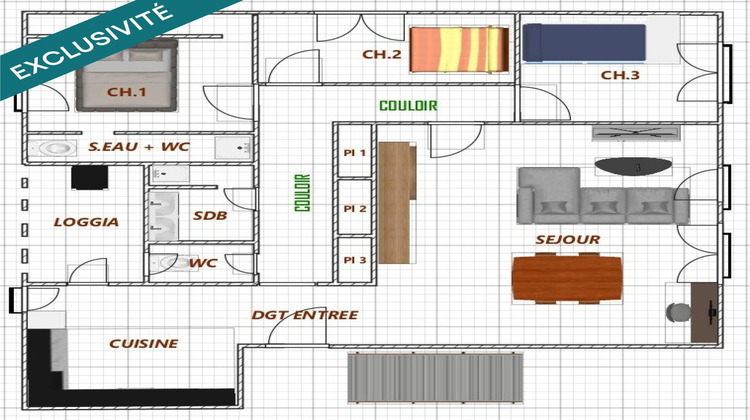 Ma-Cabane - Vente Appartement Montauban, 96 m²