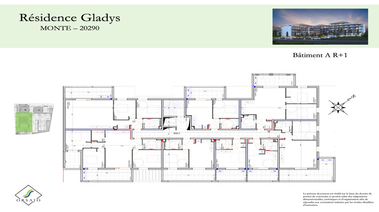 Ma-Cabane - Vente Appartement Monte, 33 m²