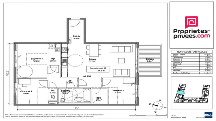 Ma-Cabane - Vente Appartement MONTEUX, 84 m²