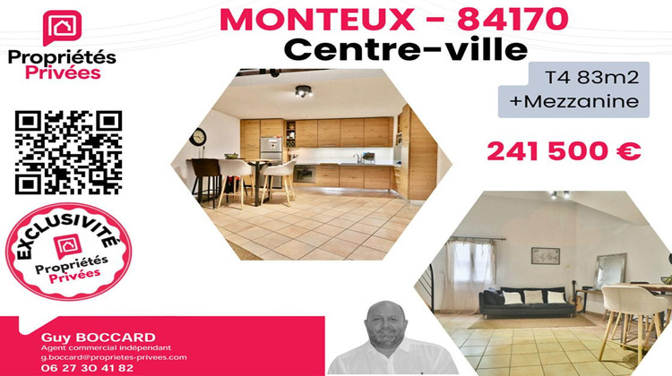 Ma-Cabane - Vente Appartement MONTEUX, 83 m²