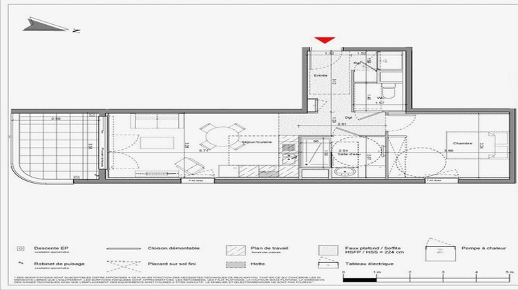 Ma-Cabane - Vente Appartement MONTEUX, 46 m²