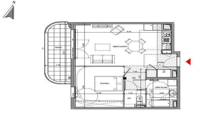 Ma-Cabane - Vente Appartement Monteux, 49 m²