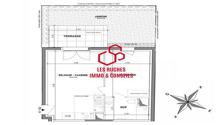 Ma-Cabane - Vente Appartement Montévrain, 42 m²