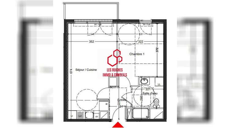 Ma-Cabane - Vente Appartement Montévrain, 43 m²