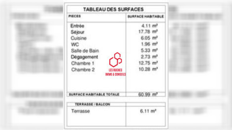 Ma-Cabane - Vente Appartement Montévrain, 61 m²