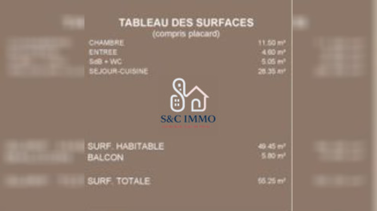 Ma-Cabane - Vente Appartement Montévrain, 49 m²