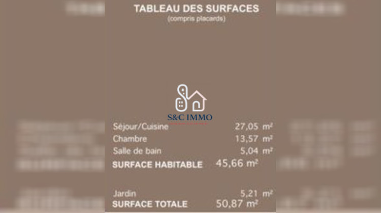 Ma-Cabane - Vente Appartement Montfermeil (), 47 m²