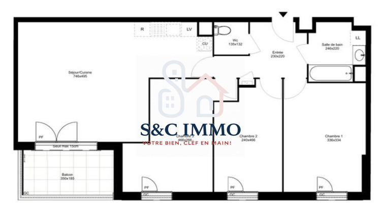 Ma-Cabane - Vente Appartement Montfermeil (), 81 m²