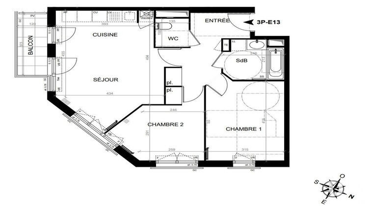 Ma-Cabane - Vente Appartement Montfermeil, 61 m²