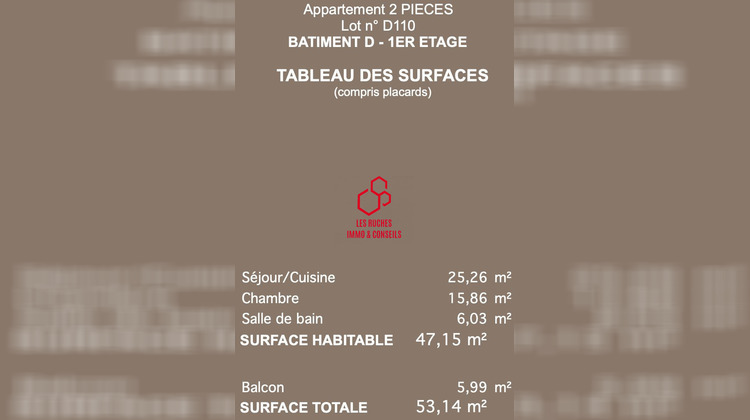 Ma-Cabane - Vente Appartement Montfermeil, 47 m²