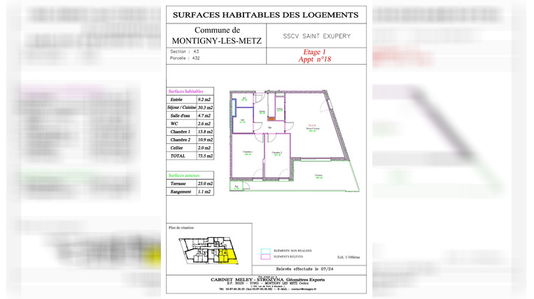 Ma-Cabane - Vente Appartement MONTIGNY-LES-METZ, 73 m²