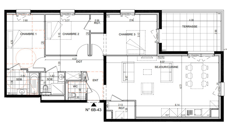 Ma-Cabane - Vente Appartement Montigny-lès-Metz, 95 m²