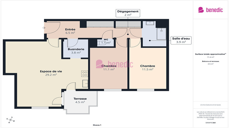 Ma-Cabane - Vente Appartement MONTIGNY-LES-METZ, 71 m²