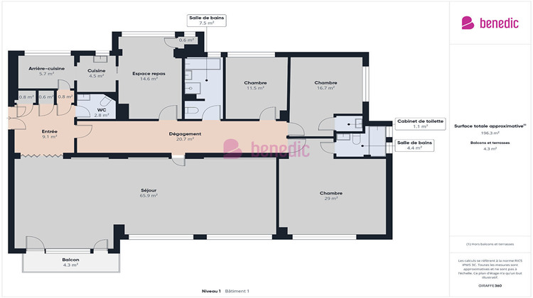 Ma-Cabane - Vente Appartement MONTIGNY-LES-METZ, 187 m²