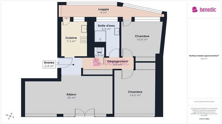 Ma-Cabane - Vente Appartement MONTIGNY-LES-METZ, 79 m²