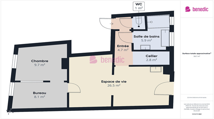 Ma-Cabane - Vente Appartement MONTIGNY-LES-METZ, 56 m²