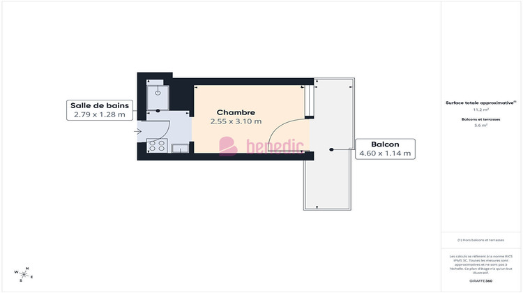 Ma-Cabane - Vente Appartement MONTIGNY-LES-METZ, 12 m²