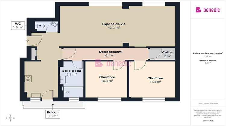 Ma-Cabane - Vente Appartement MONTIGNY-LES-METZ, 77 m²