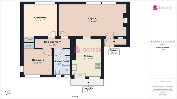 Ma-Cabane - Vente Appartement MONTIGNY-LES-METZ, 63 m²