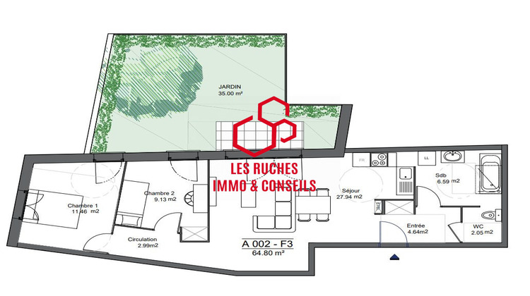 Ma-Cabane - Vente Appartement Montlhéry, 65 m²