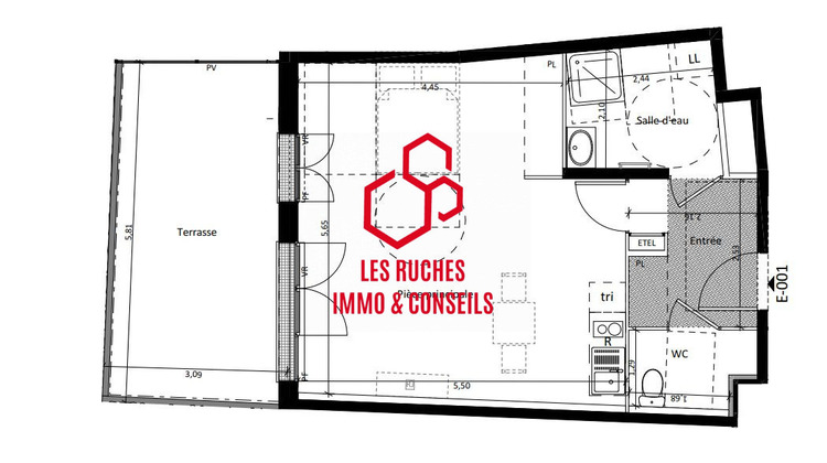 Ma-Cabane - Vente Appartement Montlhéry, 42 m²