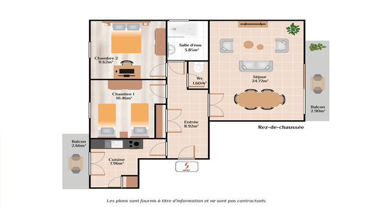Ma-Cabane - Vente Appartement MONTLUCON, 70 m²