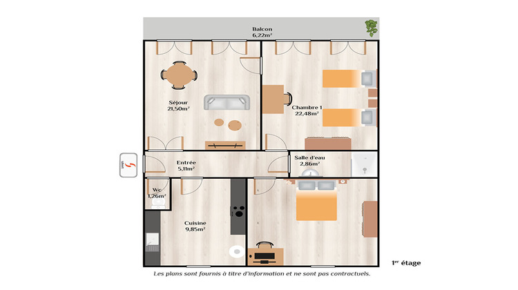 Ma-Cabane - Vente Appartement MONTLUCON, 78 m²