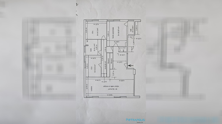 Ma-Cabane - Vente Appartement Montmerle-sur-Saône, 124 m²