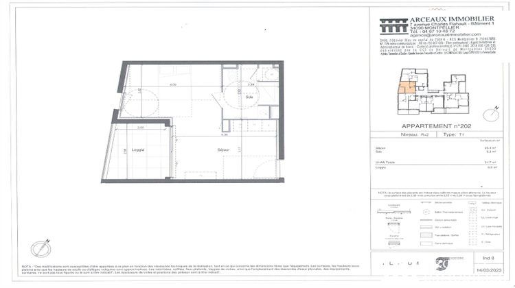 Ma-Cabane - Vente Appartement MONTPELLIER, 32 m²