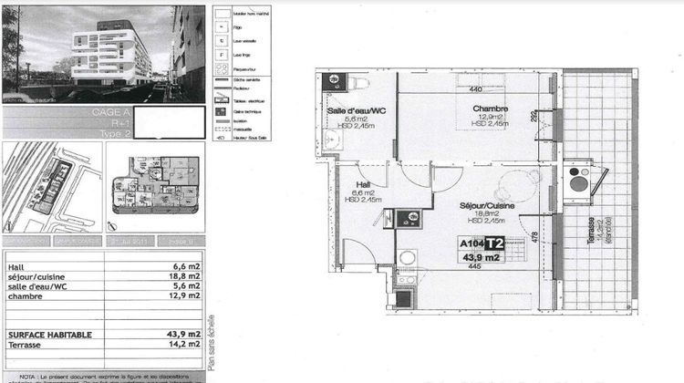 Ma-Cabane - Vente Appartement Montpellier, 43 m²