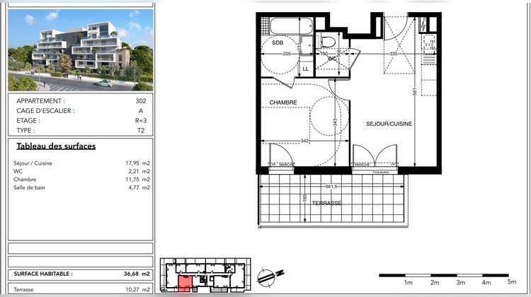 Ma-Cabane - Vente Appartement Montpellier, 36 m²