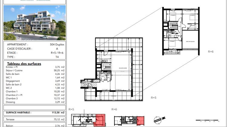 Ma-Cabane - Vente Appartement Montpellier, 114 m²
