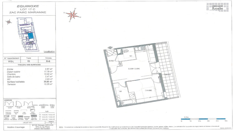 Ma-Cabane - Vente Appartement Montpellier, 39 m²