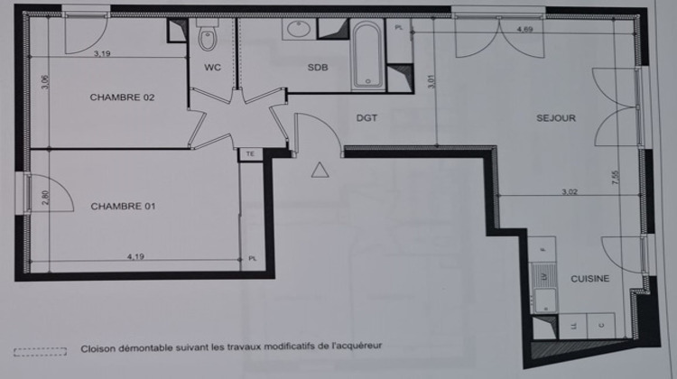 Ma-Cabane - Vente Appartement Montpellier, 62 m²