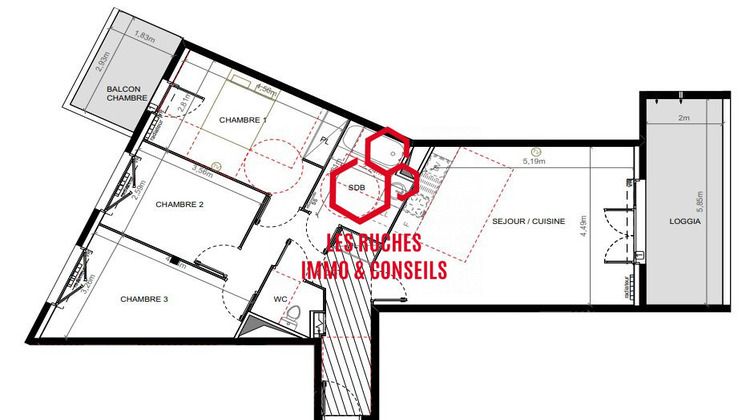 Ma-Cabane - Vente Appartement Montpellier, 79 m²