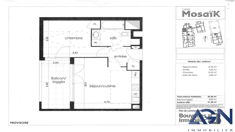 Ma-Cabane - Vente Appartement Montpellier, 42 m²