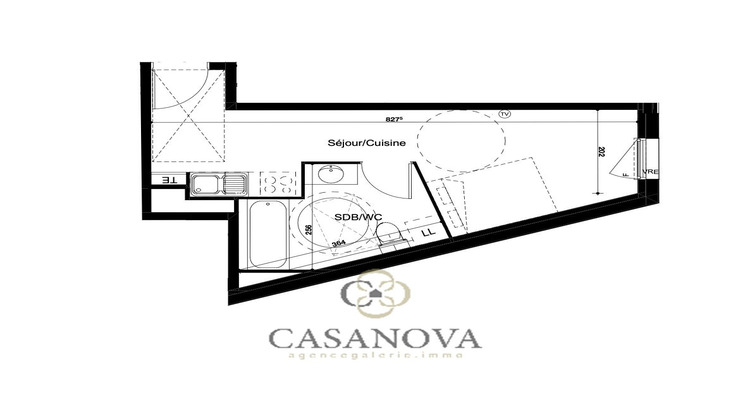 Ma-Cabane - Vente Appartement MONTPELLIER, 24 m²