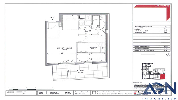 Ma-Cabane - Vente Appartement Montpellier, 40 m²