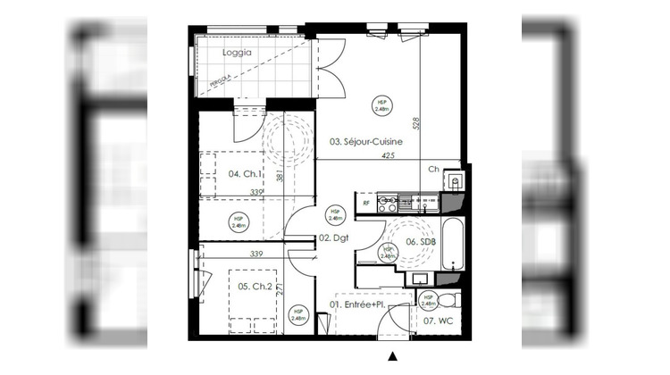 Ma-Cabane - Vente Appartement MONTPELLIER, 58 m²