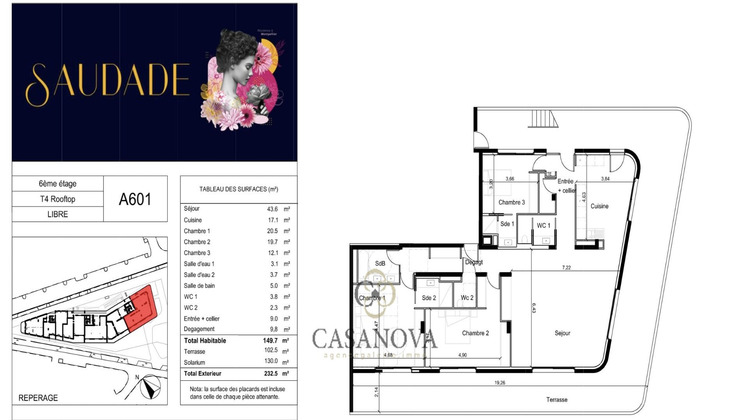 Ma-Cabane - Vente Appartement MONTPELLIER, 149 m²
