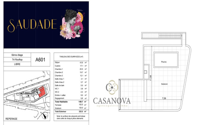 Ma-Cabane - Vente Appartement MONTPELLIER, 149 m²