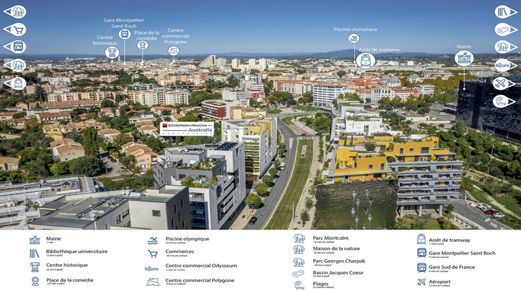 Ma-Cabane - Vente Appartement MONTPELLIER, 62 m²