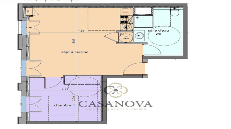 Ma-Cabane - Vente Appartement MONTPELLIER, 45 m²