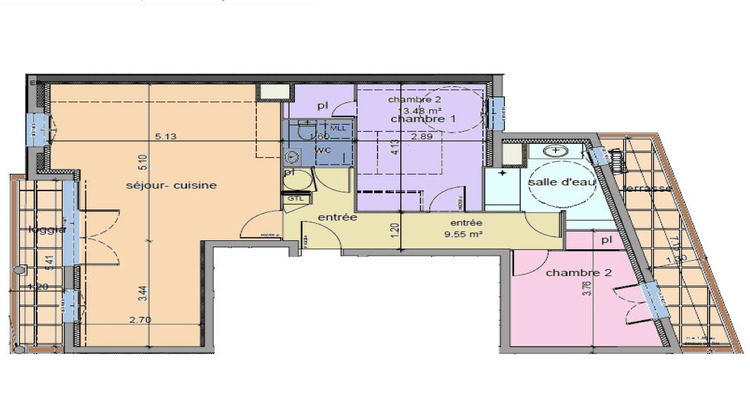 Ma-Cabane - Vente Appartement MONTPELLIER, 74 m²